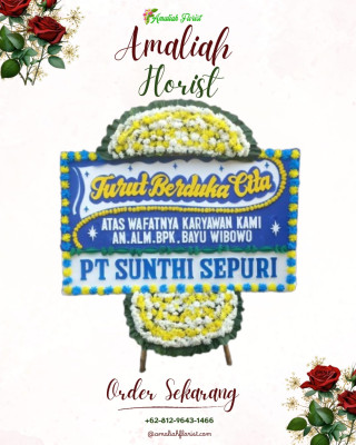 Papan Bunga Duka di Socah